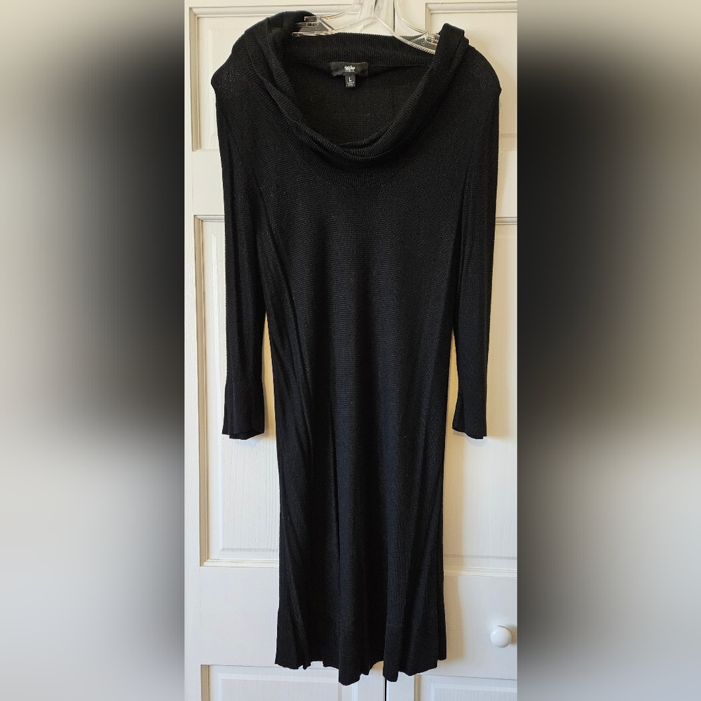 Mossimo Black Turtleneck Dress. Size Large